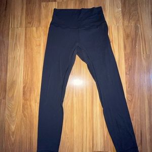 lululemon leggings align black size 4